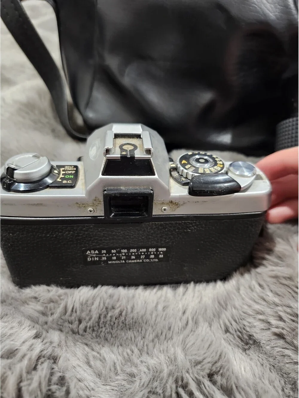 Minolta XG-1 Chrome 35mm Film SLR Camera 50mm f/1.8 50mm Standard Lens, Whole...